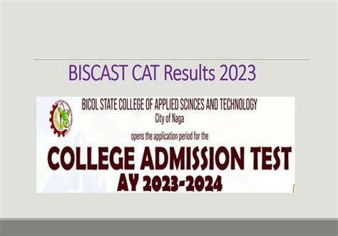 biscast admission|TO ALL .